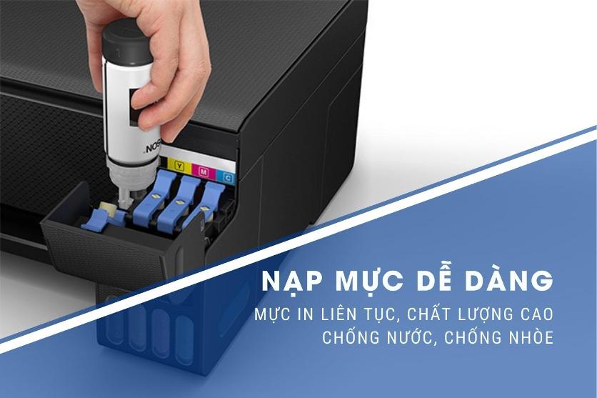 Nạp mực máy in Epsn L3210