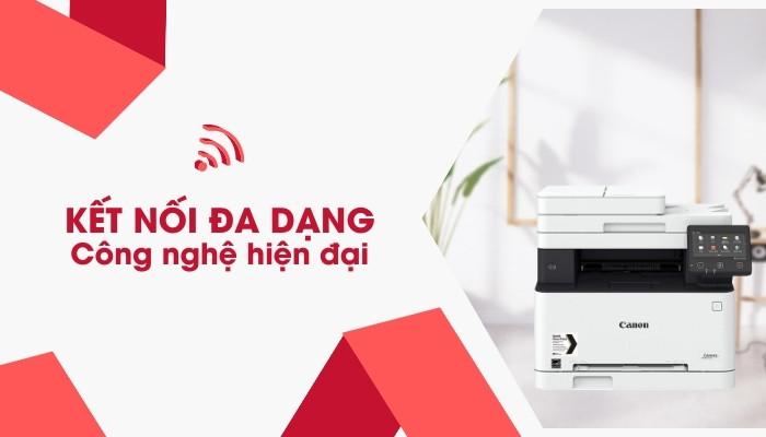 Kết nối máy in đa chức năng máy in Canon MF633cdw