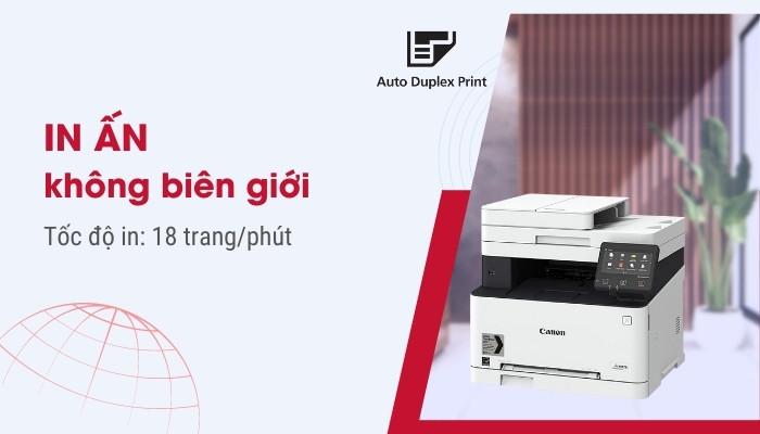 Tốc độ máy in đa chức năng Canon 633cdw