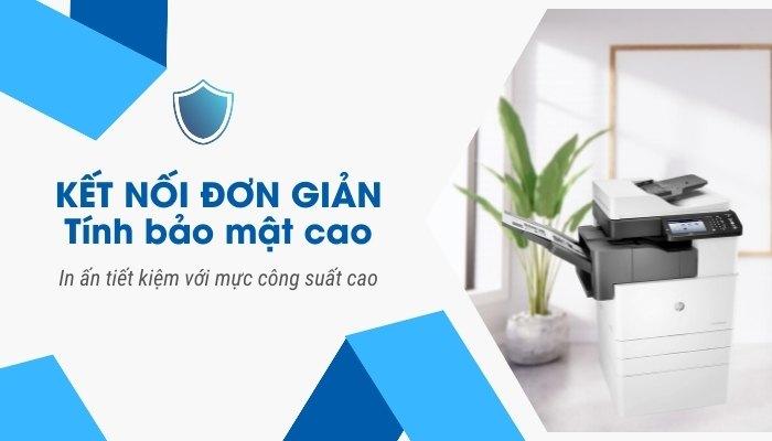 kết nối máy in A3 HP MFP M72630dn