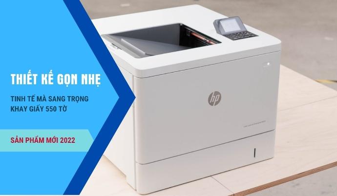 Thiết kế gọn nhẹ máy in HP M554dn