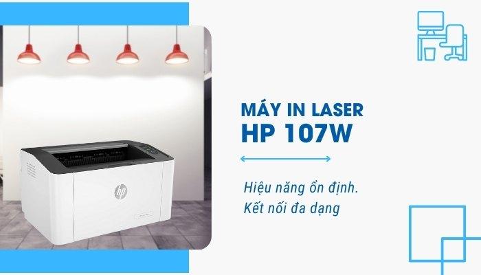 hiệu năng máy in HP 107W