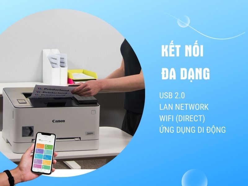 kết nối máy in đa chức năng