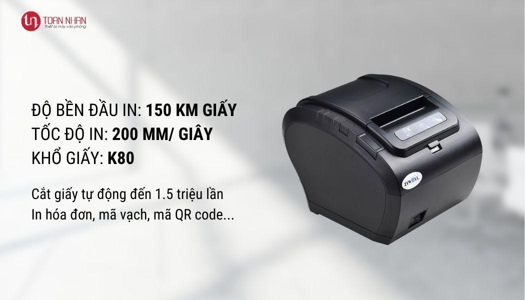tính năng máy in zywell 302