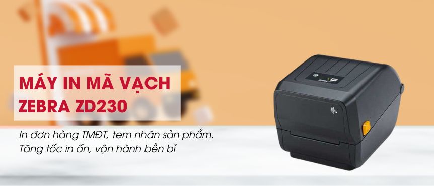 máy in mã vạch Zebra ZD230