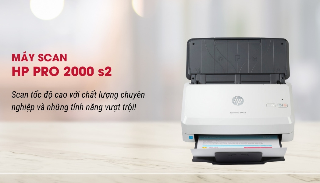 tổng quan máy scan HP Pro 2000 s2