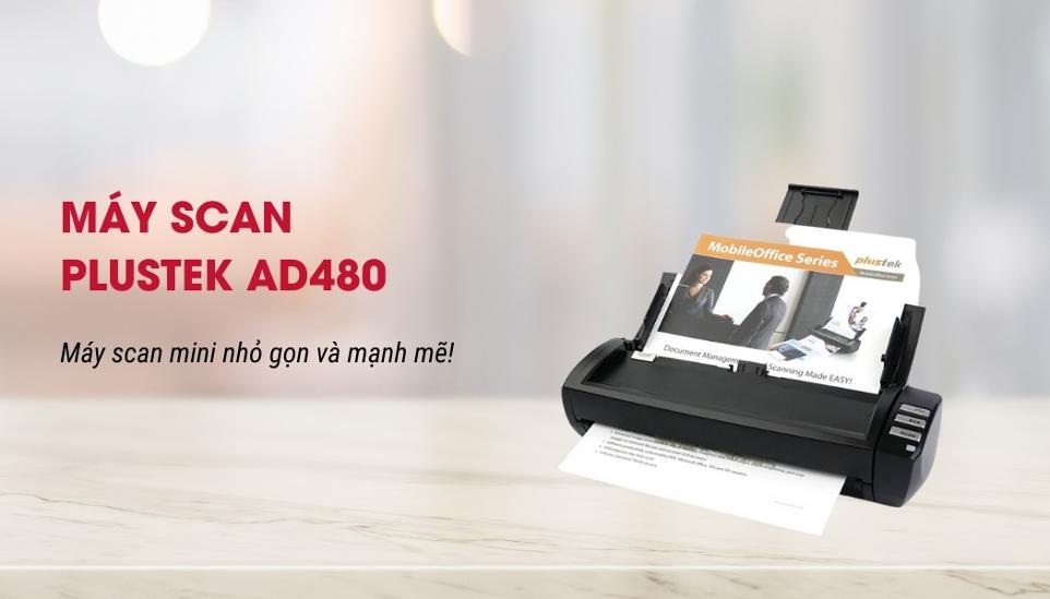 tổng quan máy scan Plusktek AD480