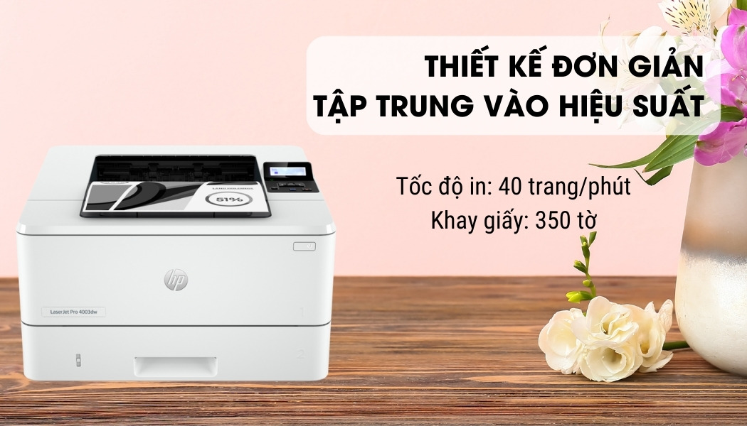 thiết kế máy in laser HP M4003dw