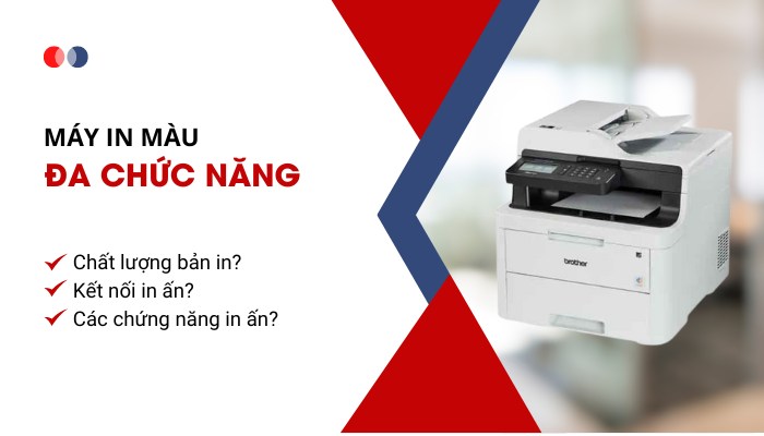 kết nối máy in màu đa năng