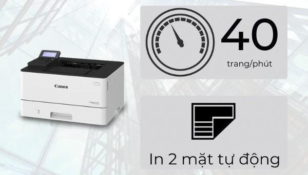 tốc độ máy in laser Canon LBP214Dw