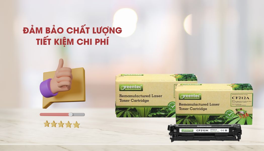 chất lượng mực in văn phòng Greentec