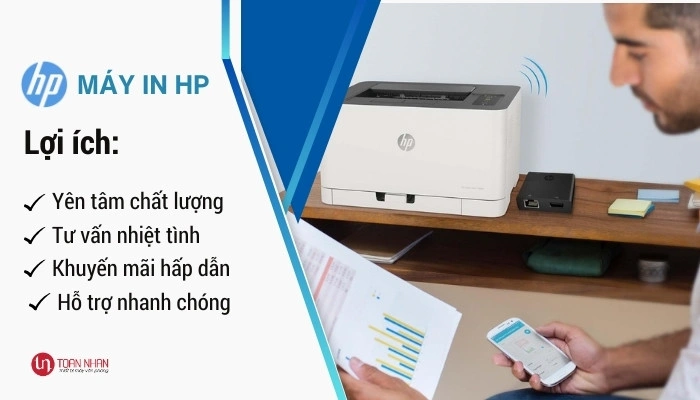 Lợi ích khi mua máy in HP tại Toàn Nhân