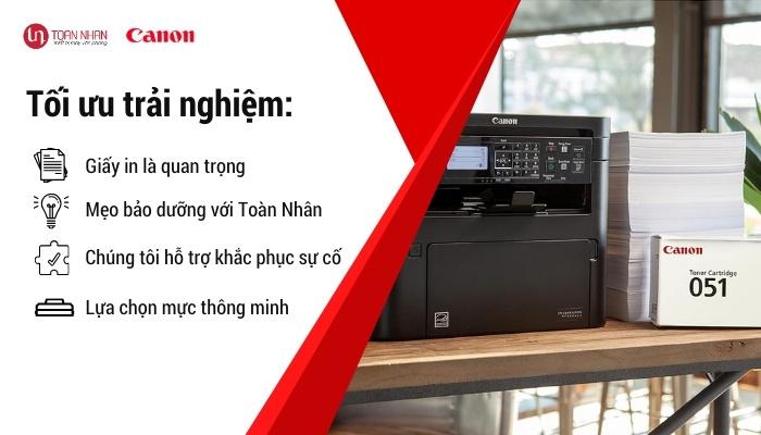 trải nghiệm máy in Canon với Toàn Nhân