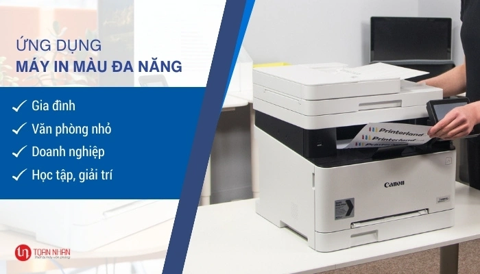 Ứng dụng máy in màu đa năng