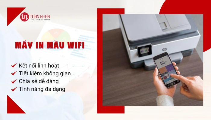 giới thiệu máy in màu wifi