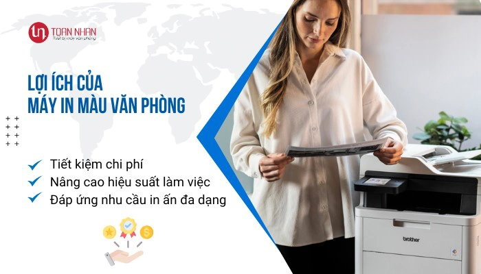 Lợi ích của máy in màu văn phòng