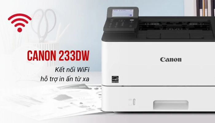 Kết nối wifi máy in canon 233dw