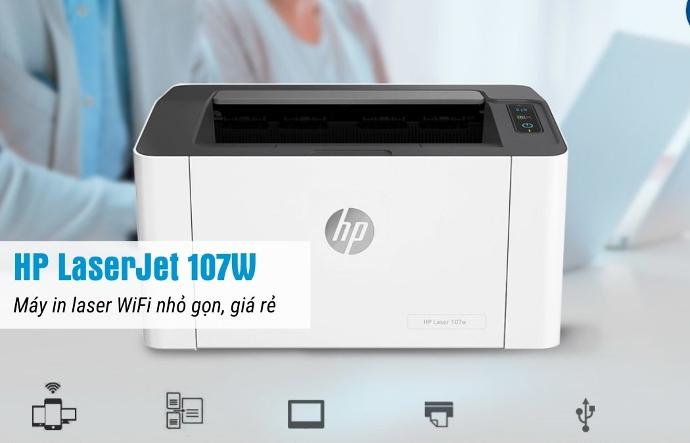 Máy in laser HP 107w