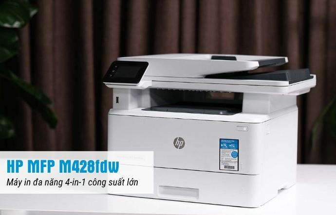 Máy in đa năng đen trắng HP M428fdw