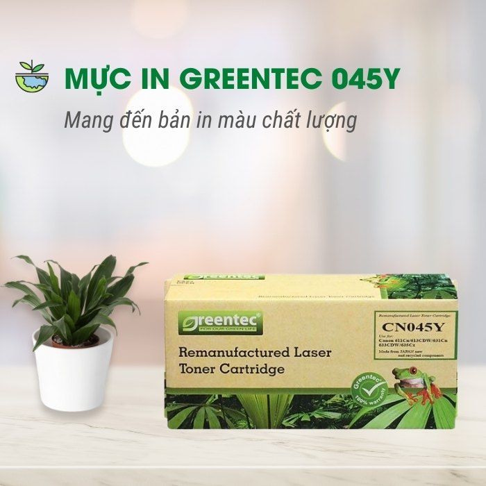 Mực in laser màu Greentec CN045Y