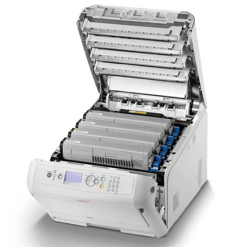 Máy in đơn năng laser màu OKI C833DN 1