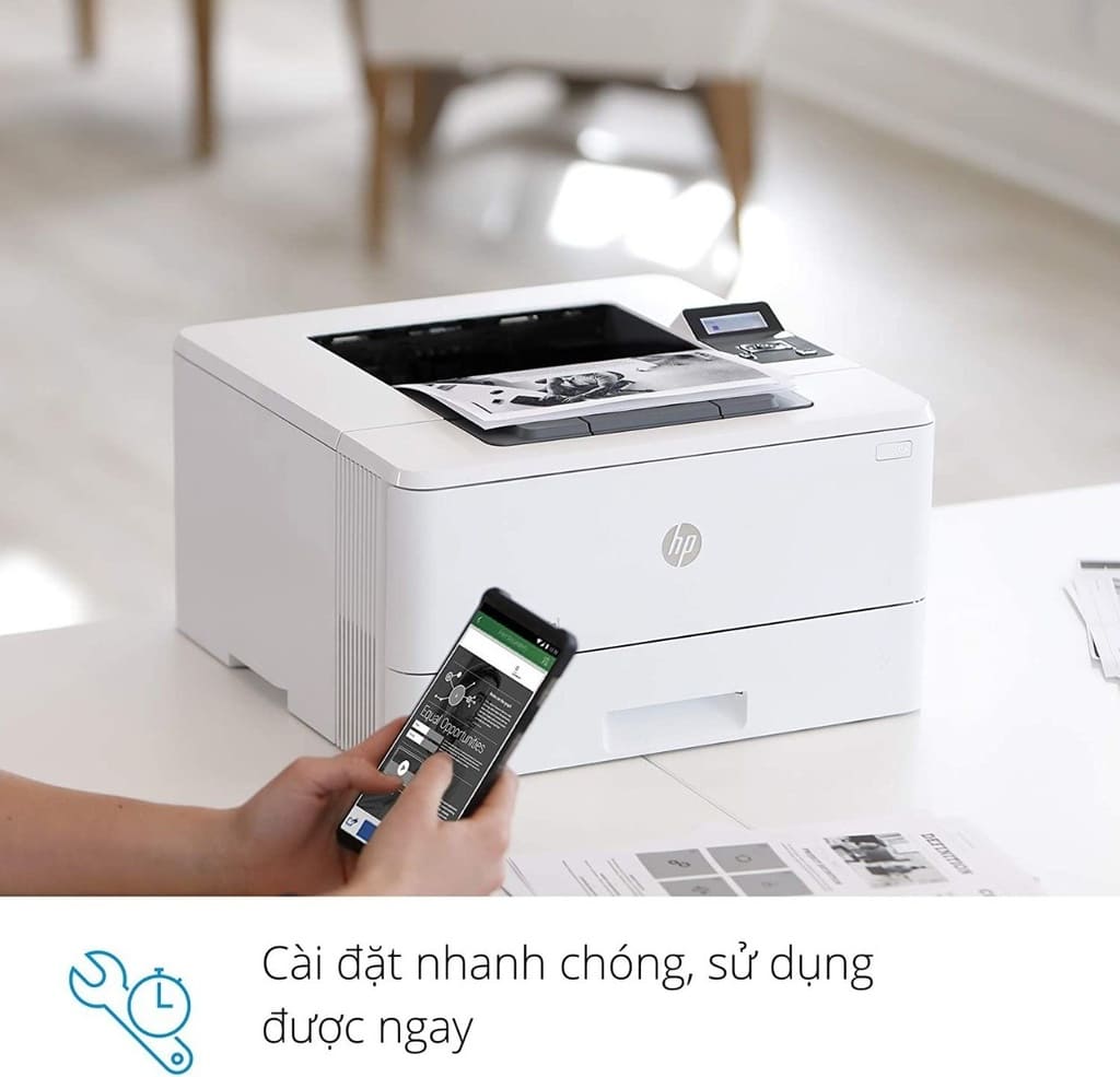 Máy in laser đen trắng HP M404DN