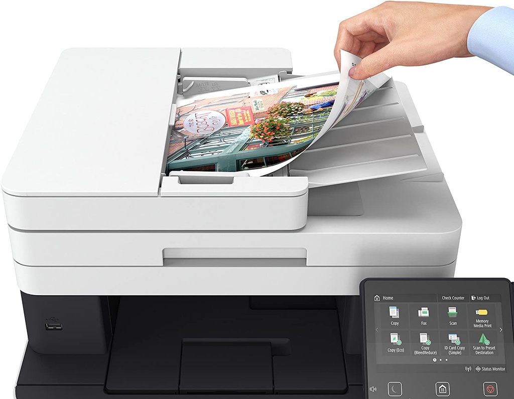 Máy in laser màu đa chức năng Canon MF643CDW 3