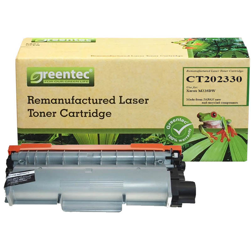 Hộp mực thay thế Greentec Xerox CT202330 (đen) hiệu suất cao, tương thích cho máy in Xerox 
